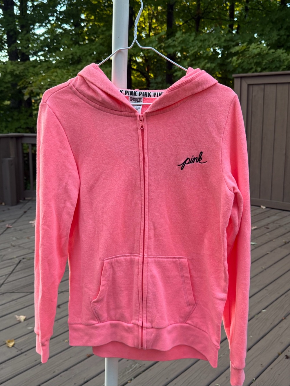 PINK Victoria's Secret Coral Pink Lounge Top